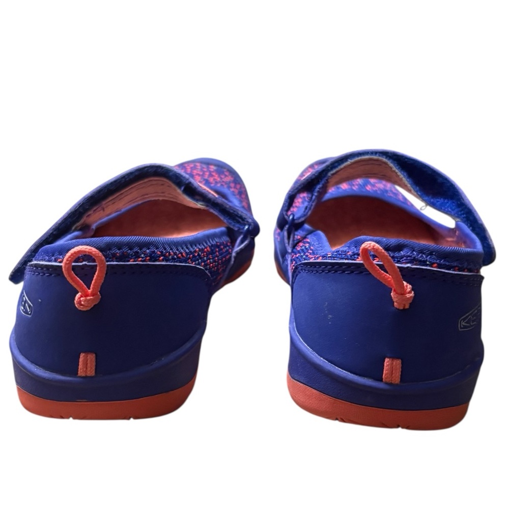 KEEN Baby Moxie Mary Jane Water Shoes in Royal Blue/Fusion Coral Size 2 - Picture 9 of 10